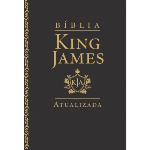 Bíblia | King James Atualizada | Letra Grande | Luxo | Preta