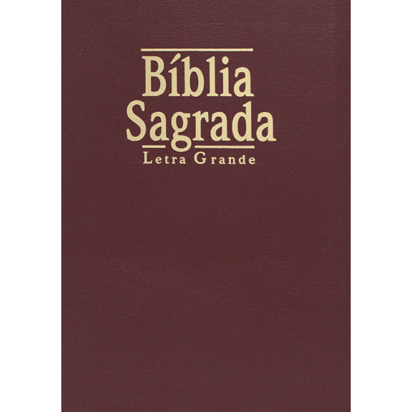 Bíblia NTLH | Letra Grande | Luxo | Vinho