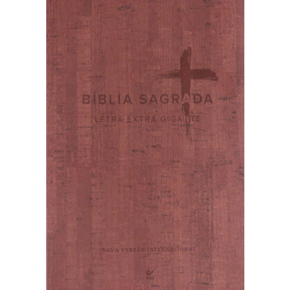 Bíblia Sagrada | NVI | Letra Extragigante | Luxo | Vinho