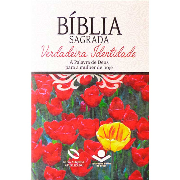 Bíblia Sagrada | NAA | Letra Normal | Capa Sintética | Floral 