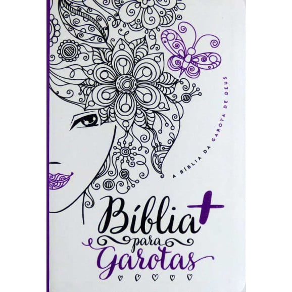 Bíblia + Para Garotas | NTLH | Média | Capa Glitter 
