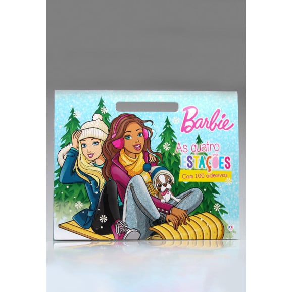 Barbie | As Quatro Estações | 100 Adesivos | Ciranda Cultural