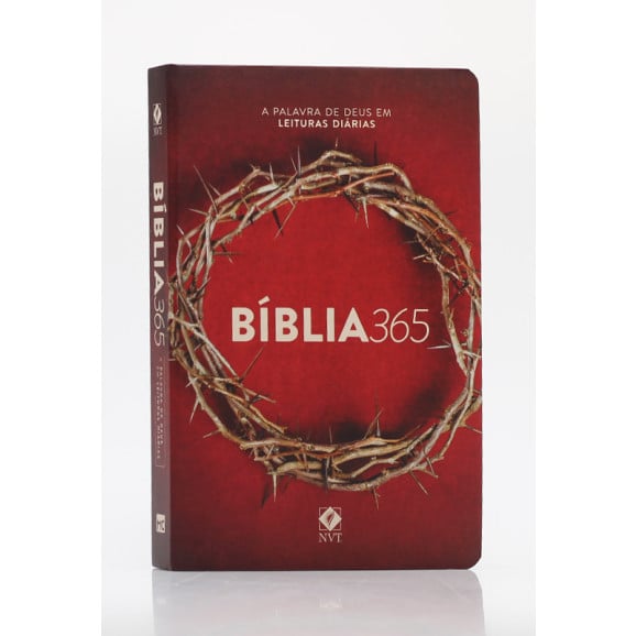 Bíblia 365 | NVT | Letra Normal | Capa Dura | Coroa