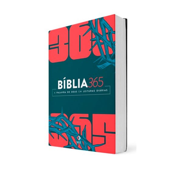 Bíblia Sagrada 365 | NVT | Letra Normal | Capa Flexível | Espinhos