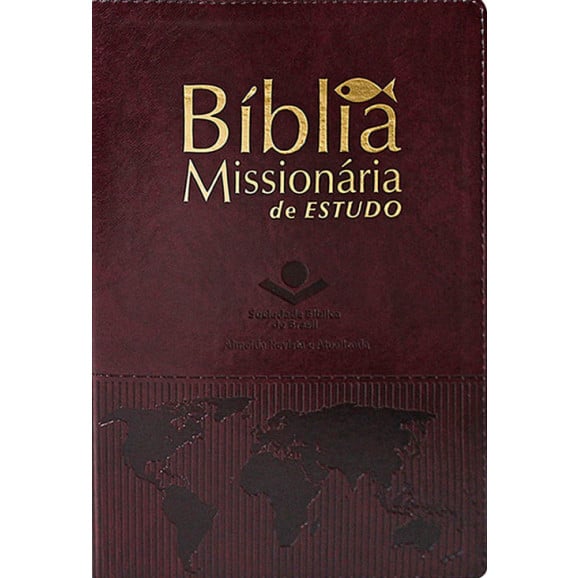 Bíblia Missionária De Estudo | RA | Grande