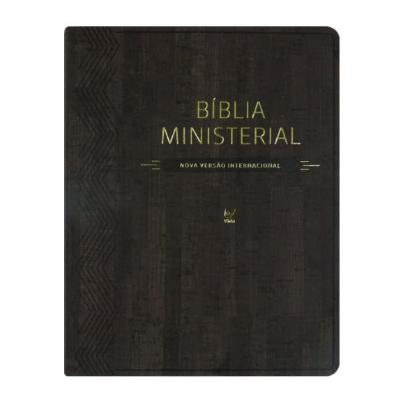 Bíblia de Estudo Ministerial | NVI | Letra Normal | Luxo | Madeira