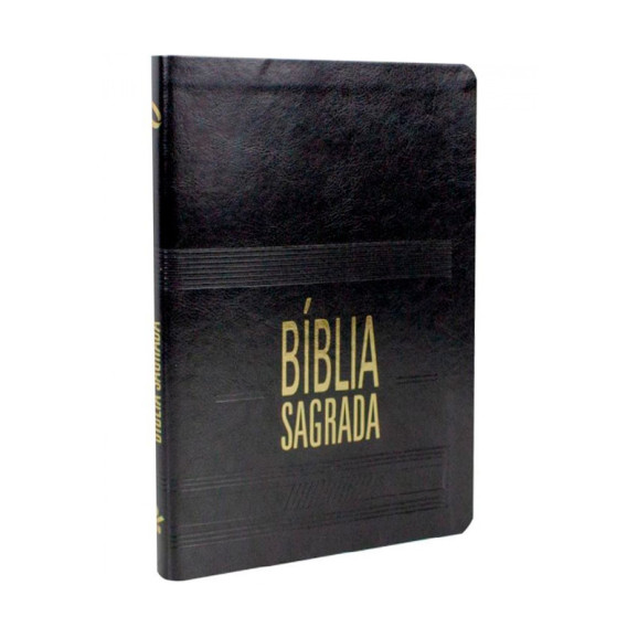 Bíblia Sagrada NAA | Slim | Letra Grande | Preta | Índice 