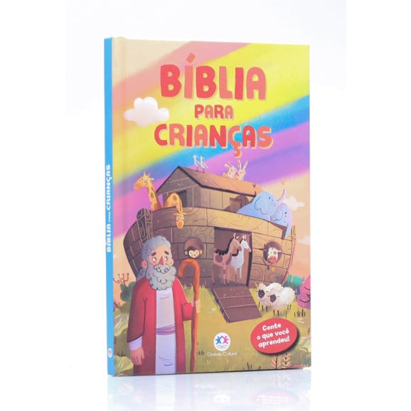 Bíblia Para Crianças | Capa Dura | Ilustrada | Ciranda Cultural 