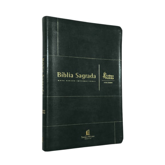 Bíblia Sagrada | NVI | Leitura Perfeita | Letra Grande | Couro Bonded | Verde