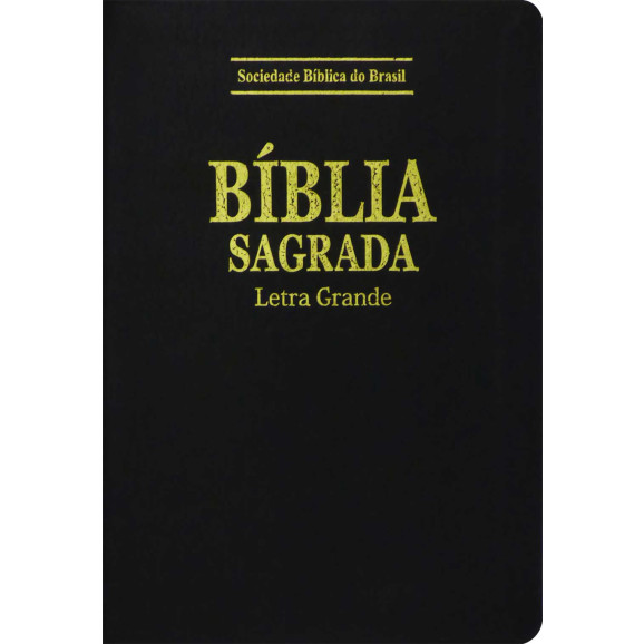 Bíblia Sagrada | RA | Letra Grande | Preta