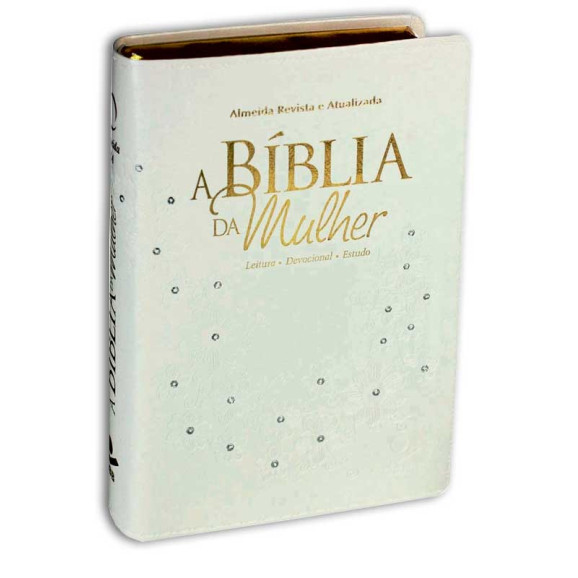 A Bíblia da Mulher | RA | Letra Normal | Luxo | Branca 