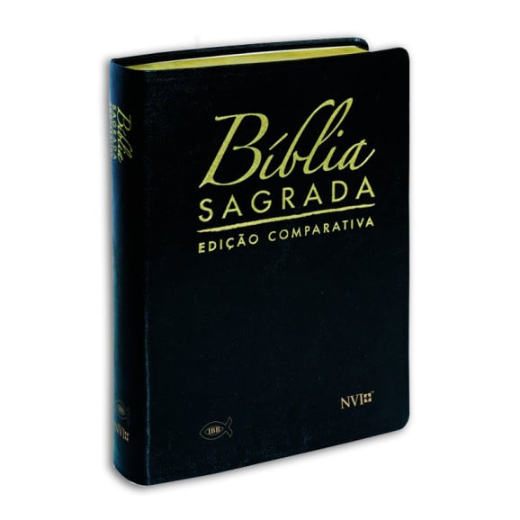 Bíblia Sagrada Comparativa | RC/NVI | Letra Grande | Luxo | Preto