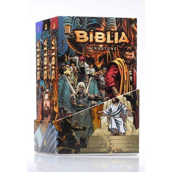 Kit 3 Bíblias Kingstone | SBB | Capa Dura 