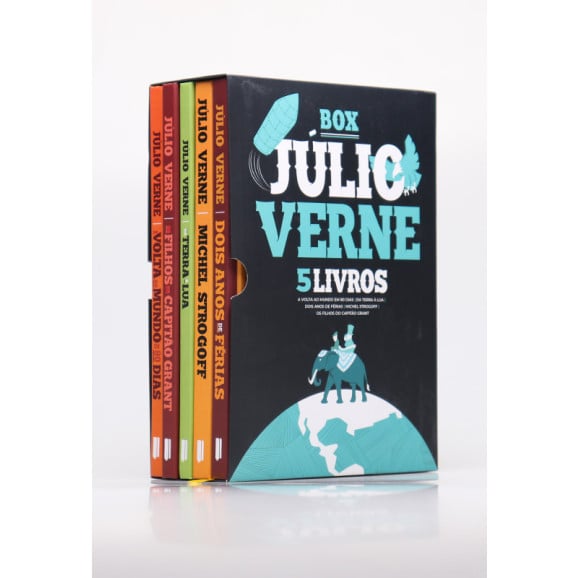 Box 5 Livros | Júlio Verne