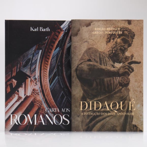 Kit 2 Livros | Cartas aos Romanos + Didaqué