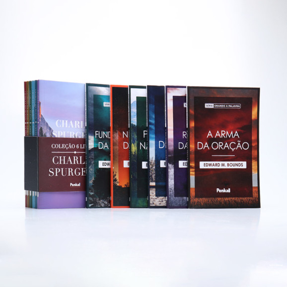 Coleção 6 Livros | Charles Spurgeon + Box 6 Livros | Fundamentos da Oração | Oração e Pregação 