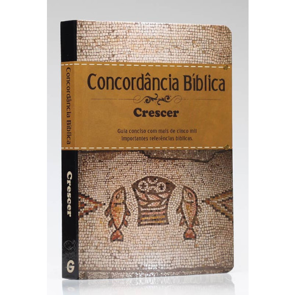 Concordância Bíblica Crescer | Capa Dura | Editora Geográfica