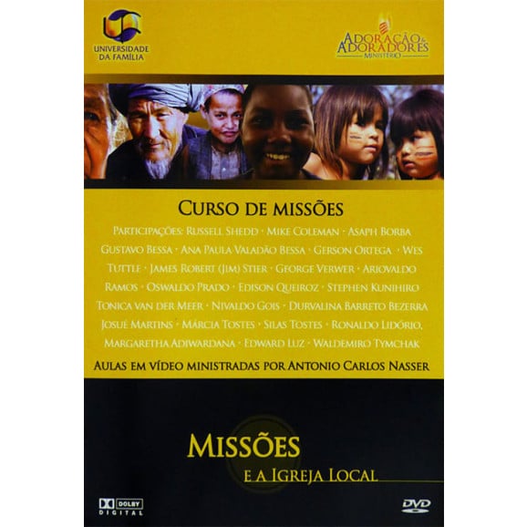Kit Curso Missões e a Igreja Local - UDF (Universidade da Família)