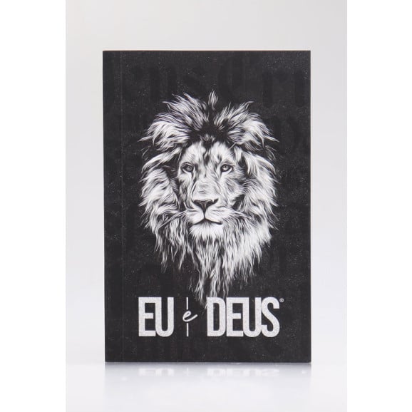 Devocional Eu e Deus | Leão Preto e Branco | Livro de Oração