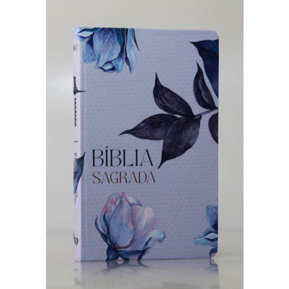 Bíblia Sagrada | RC | Letra Normal | Soft Touch | Floral | Slim