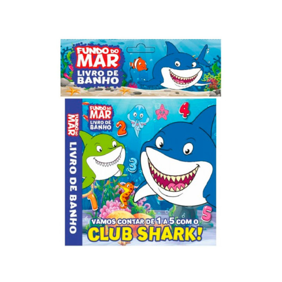 Livro de Banho | Fundo de Mar | Club Shark!
