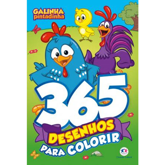 Galinha Pintadinha | 365 Desenhos Para Colorir | Ciranda Cultural