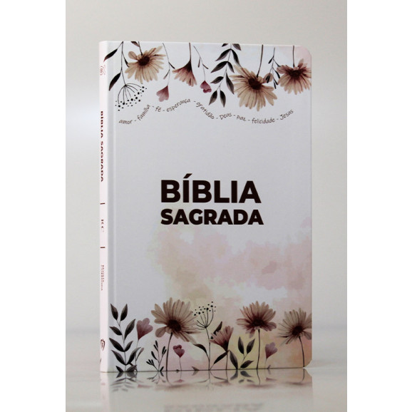 Bíblia Sagrada | RC | Letra Normal | Soft Touch | Garden | Slim 