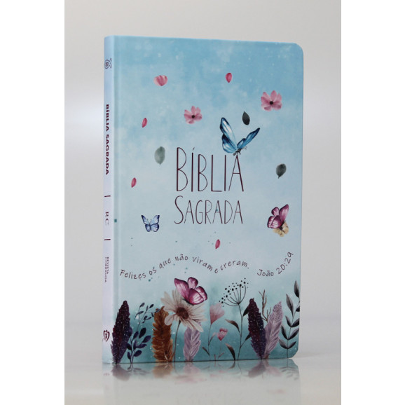 Bíblia Sagrada | RC | Letra Normal | Soft Touch | Jardim Secreto | Slim