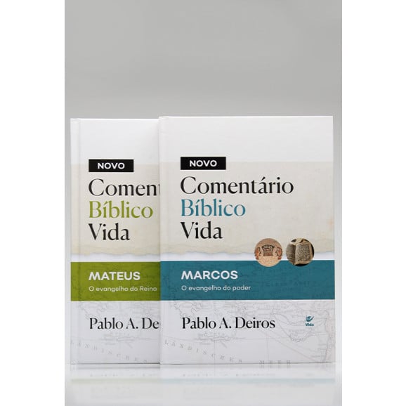 Kit 2 Livros | Novo Comentário Bíblico Vida | Pablo A. Deiros