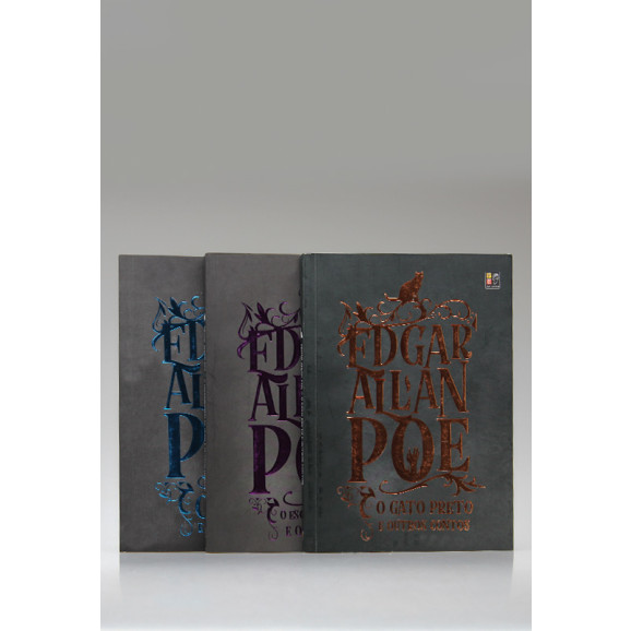 Kit 3 Livros | Contos | Edgar Allan Poe | Pé da Letra