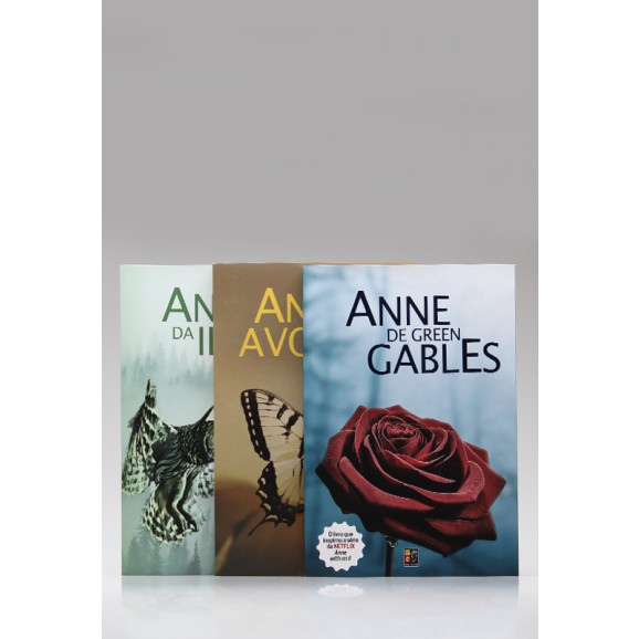Kit 3 Livros | Anne de Green Gables | Pé da Letra