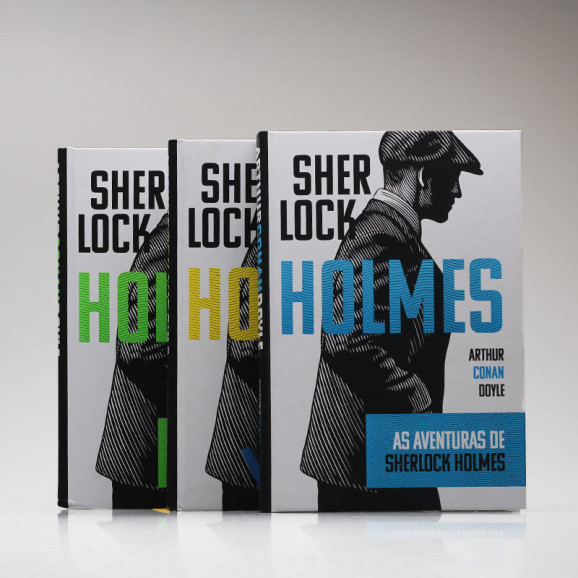 Kit 3 Livros | Sherlock Holmes | Capa Dura | Arthur Conan Doyle
