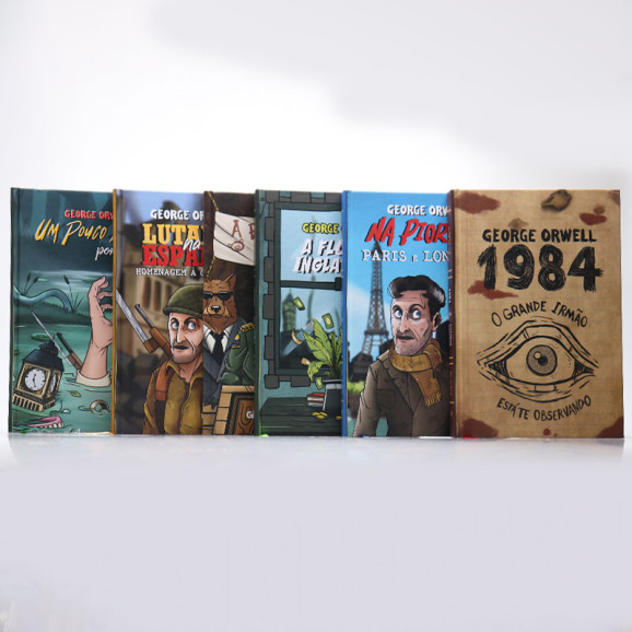 Kit 6 Livros | Capa Dura | George Orwell