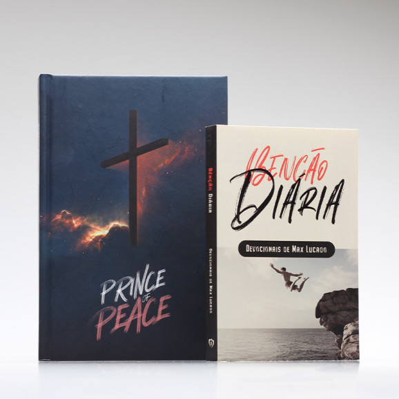 Kit Tempo com Deus | Bíblia ACF Prince of Peace + Devocional Benção Diária
