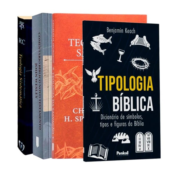 Kit 4 Livros | Tesouros Teológicos