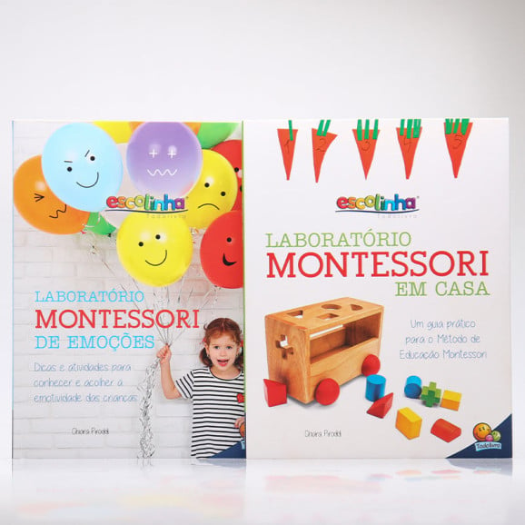Kit 2 Livros | Laboratório Montessori | Todolivro