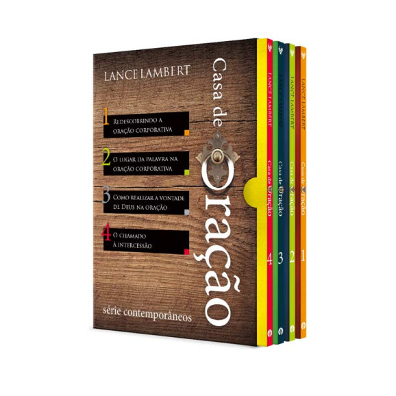 Box 4 Livros | Casa de Oração | Lance Lambert