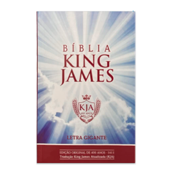 Bíblia Sagrada | King James Atualizada | Letra Gigante | Acabamento em Brochura