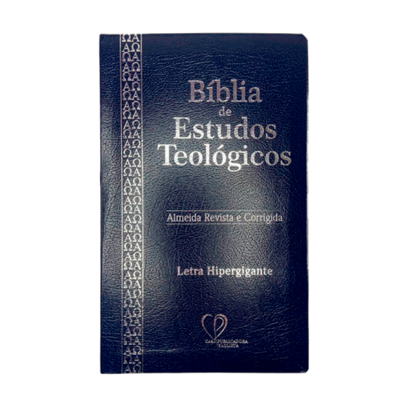 Bíblia de Estudos Teológicos | RC | Azul 