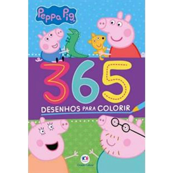 Peppa Pig | 365 Desenhos Para Colorir | Ciranda Cultural