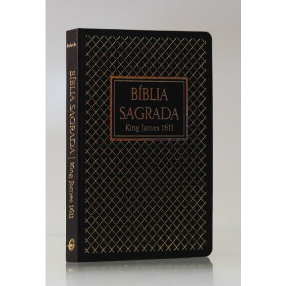Bíblia Sagrada | King James 1611 | Letra Normal | Semi-Luxo | Preta