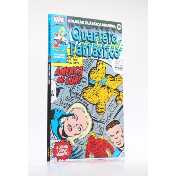 Coleção Clássica Marvel | Vol.18 - Quarteto Fantástico Vol.03 | Panini 