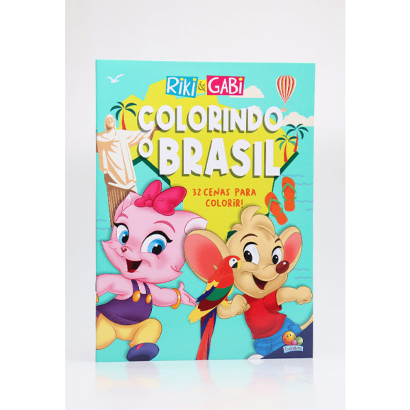 Rick & Gabi | Colorindo o Brasil | TodoLivro