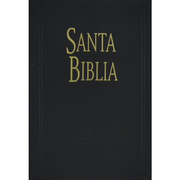 Bíblia em Espanhol | Santa Bíblia | LGIG | Negro Black | Média