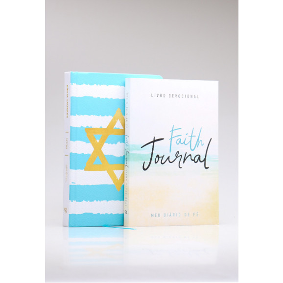 Kit Bíblia NVI Yeshua + Faith Journal | Mulher Virtuosa