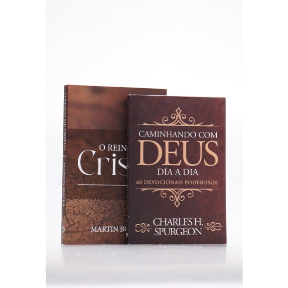 Kit Reino de Cristo | Martin Bucer + Devocional C. H. Spurgeon | Clássica | Encontro com Cristo