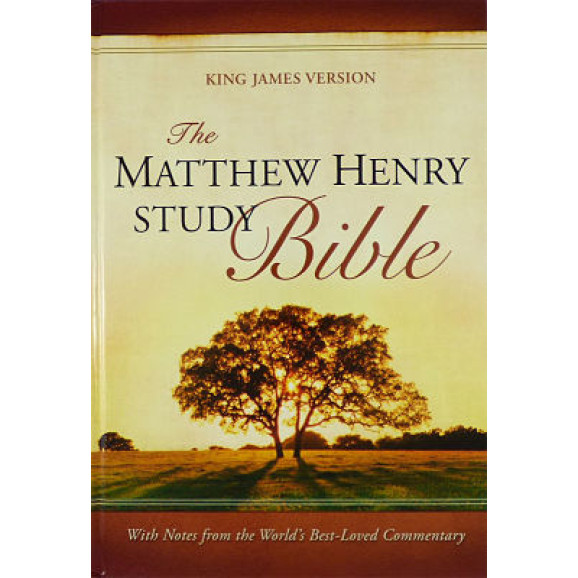 The Matthew Henry Study Bible | Letra Normal | Capa Dura | índice