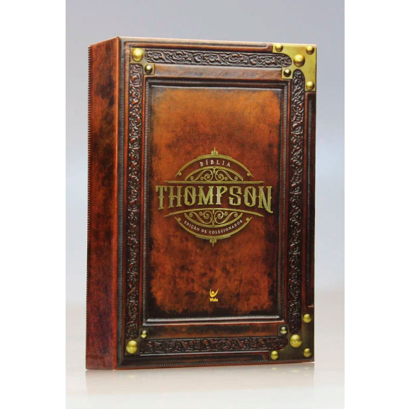 Bíblia Thompson Do Colecionador | AEC | Letra Grande | Luxo | Preta