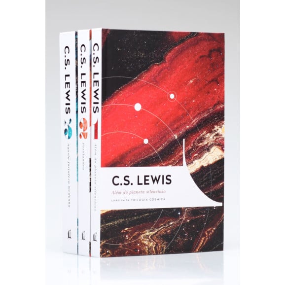 Kit 3 Livros | Trilogia Cósmica | Capa Dura | C.S. Lewis