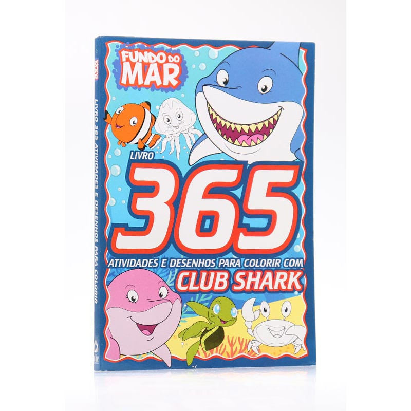 Pró Games livro 365 Atividades e Desenhos para Colorir